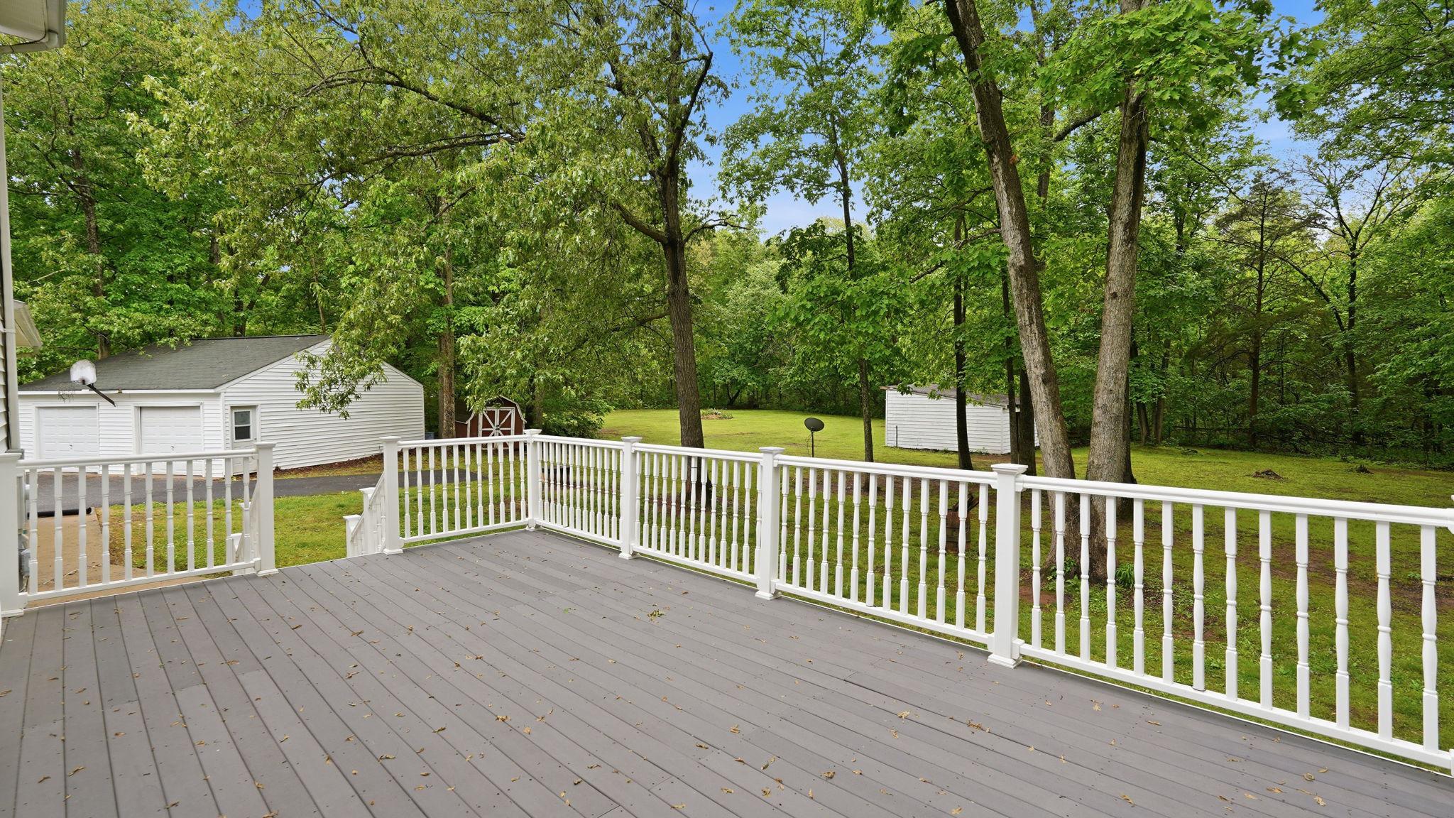 10550 Brent Town Road Catlett, VA 20119 - Photo 9 of 52 Expansive Deck Overlooking Private Backyard.