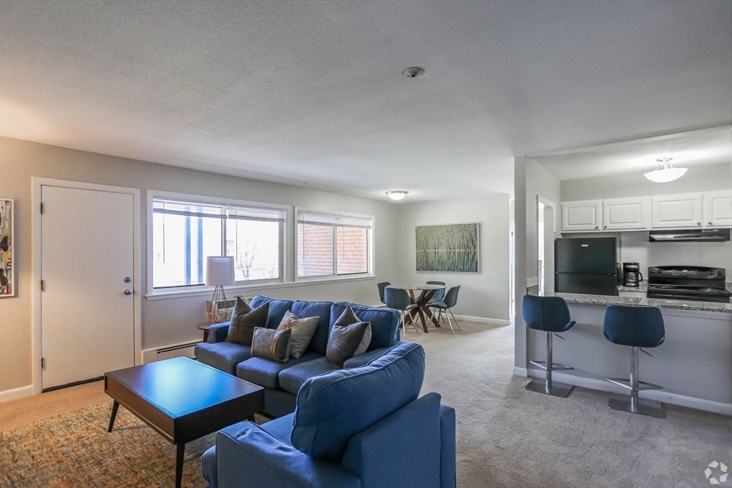 8 Lakeview Gardens, Unit 8 Natick, MA 01760 - Photo 2 of 15 a living room with furniture a rug and a window