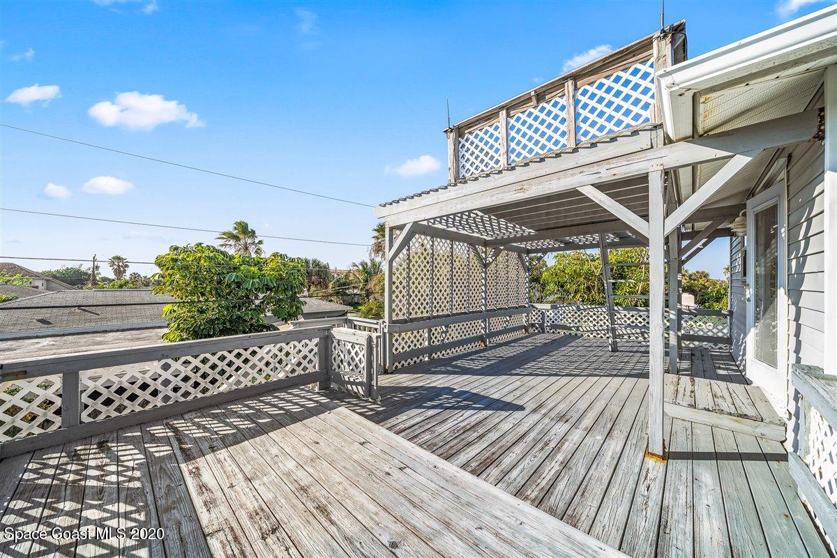 145 Richards Road Melbourne Beach, FL 32951 - Photo 39 of 53 a view of a roof deck