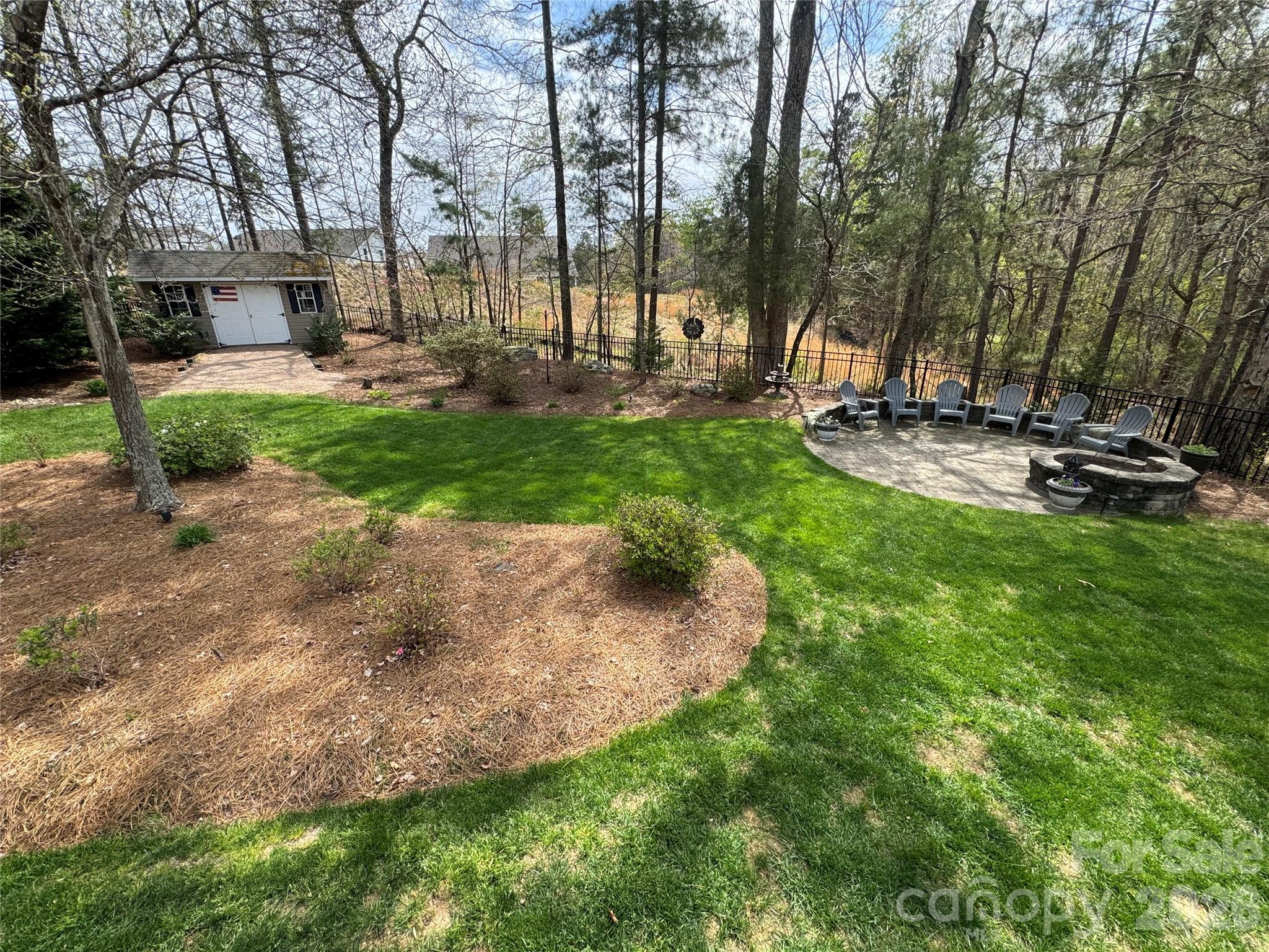 110 Burtons Barn Road Mooresville, NC 28115 - Photo 32 of 37 a view of a park with large trees