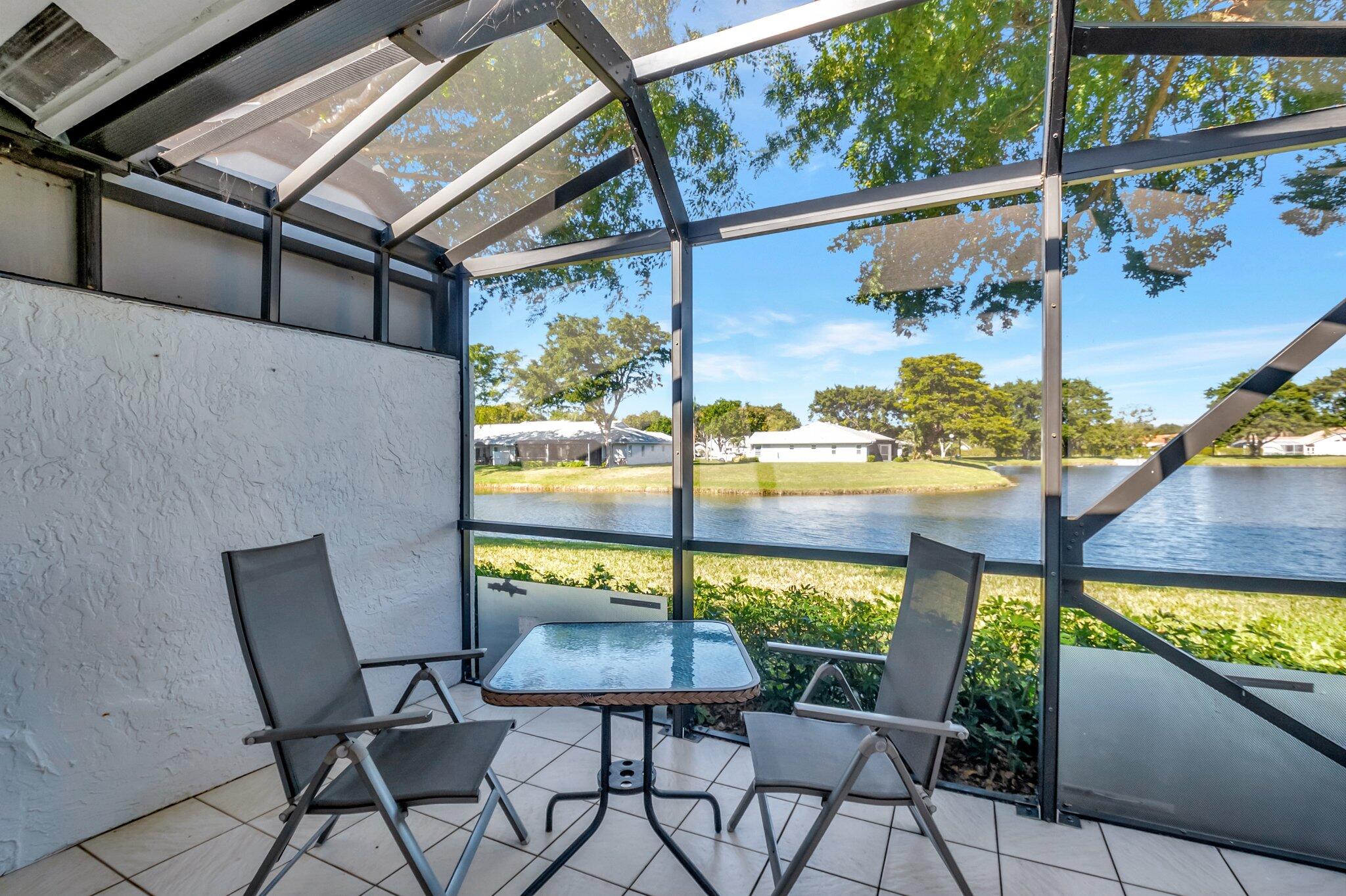 8889 Windtree Street Boca Raton, FL 33496 - Photo 25 of 47 Screened-in Patio