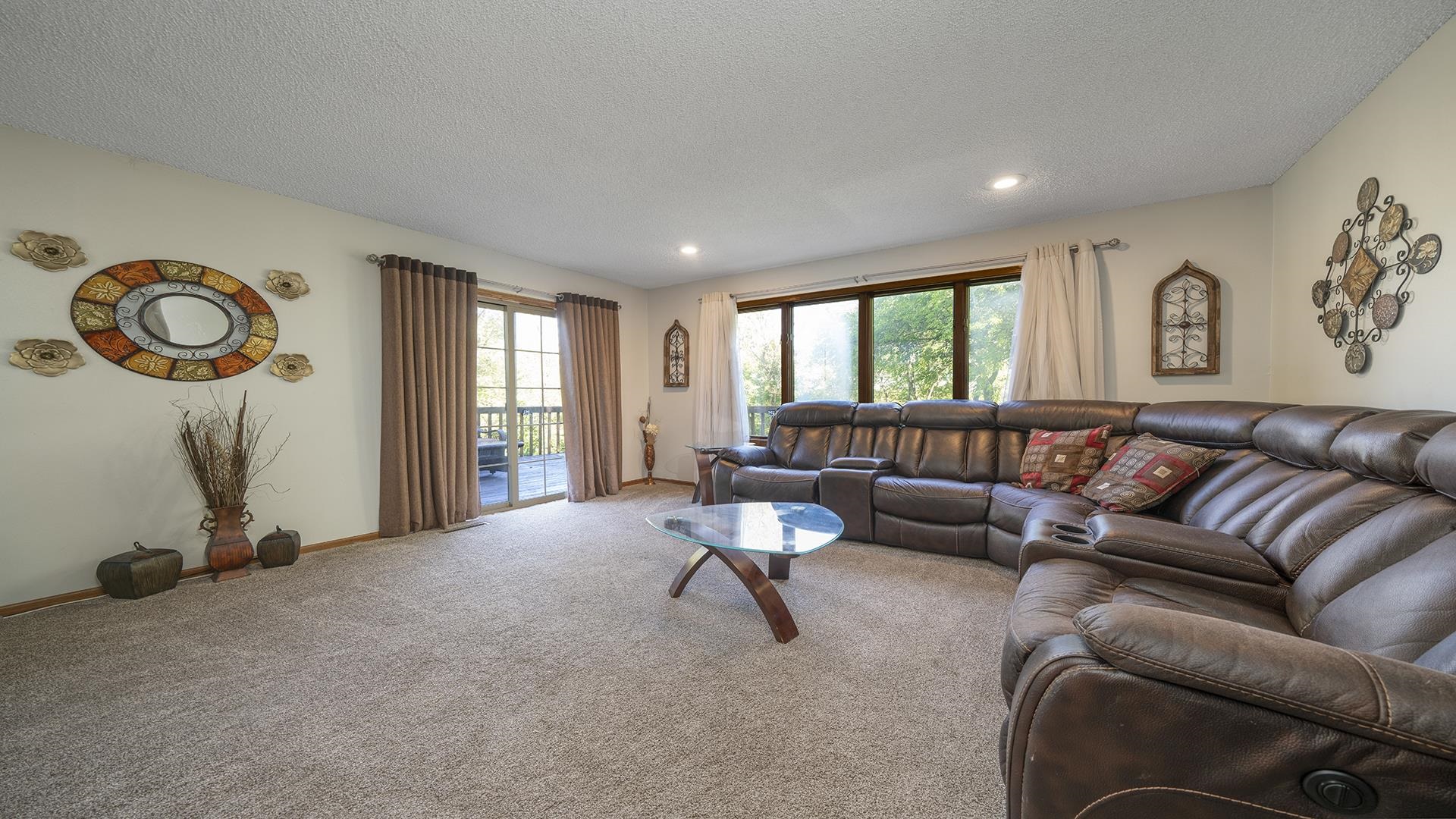 4432 Highway 2 Oregon, IL 61061 - Photo 14 of 49 a living room that has a couch and a window