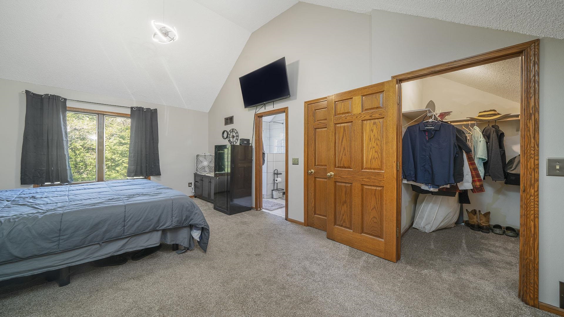 4432 Highway 2 Oregon, IL 61061 - Photo 21 of 49 a bedroom with a bed and furniture
