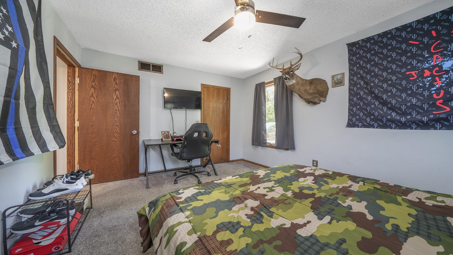 4432 Highway 2 Oregon, IL 61061 - Photo 29 of 49 a bedroom with a bed dresser and a window
