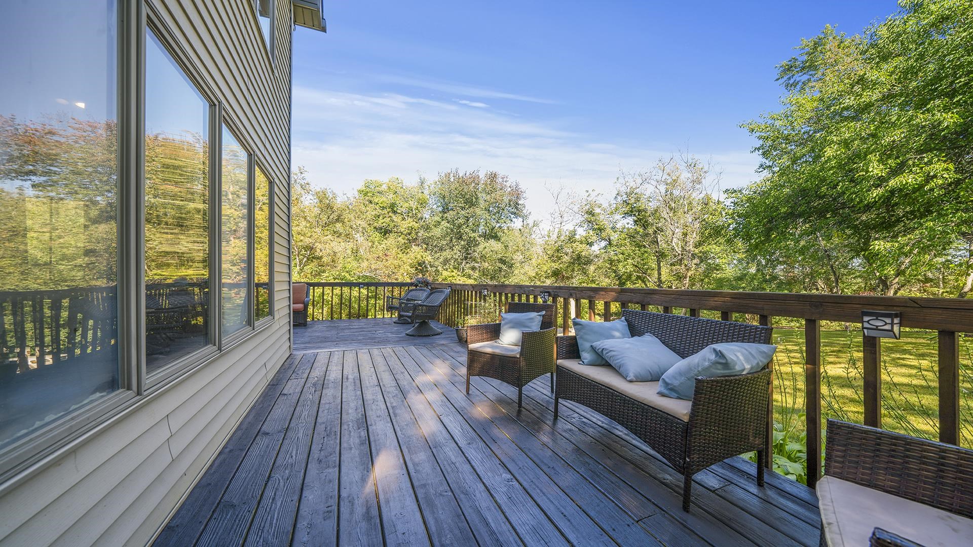4432 Highway 2 Oregon, IL 61061 - Photo 5 of 49 a view of deck with furniture and wooden floor