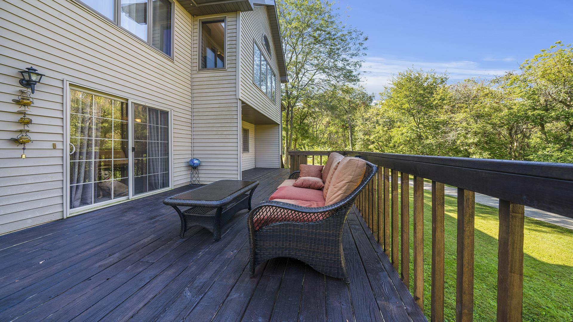 4432 Highway 2 Oregon, IL 61061 - Photo 6 of 49 a view of a balcony with furniture