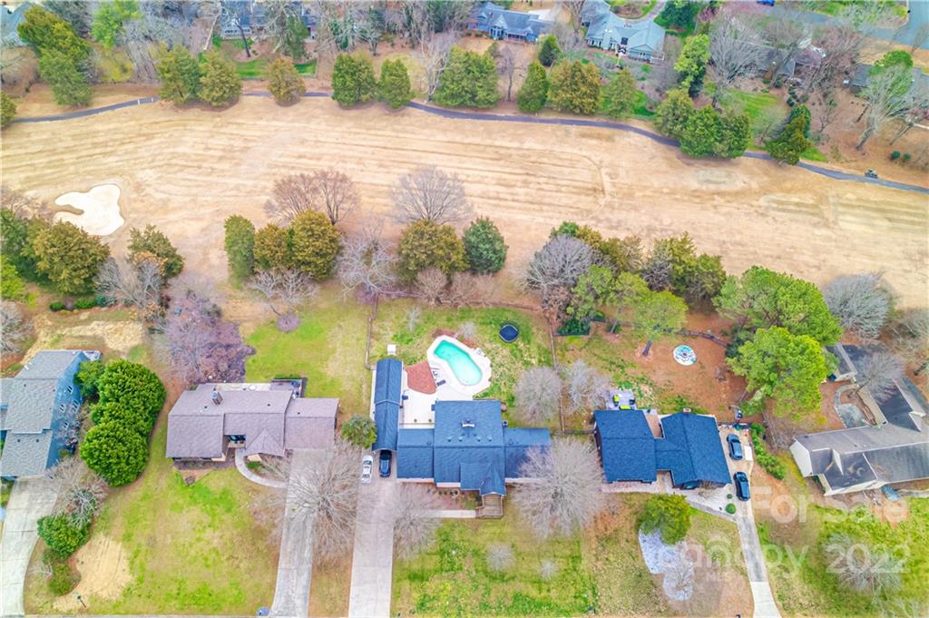 5100 Rounding Run Road Charlotte, NC 28277 - Photo 41 of 46 an aerial view of residential houses with outdoor space and parking