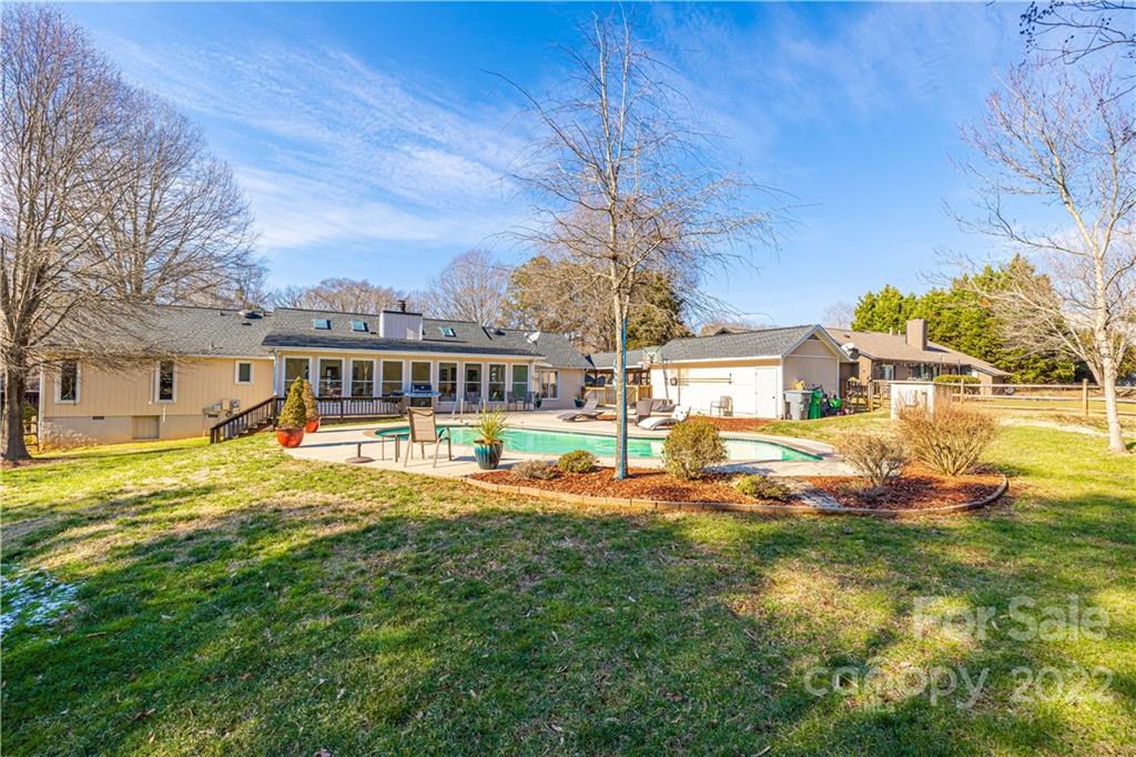 5100 Rounding Run Road Charlotte, NC 28277 - Photo 42 of 46 a view of a house with a big yard