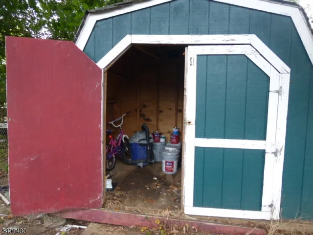a view of front door