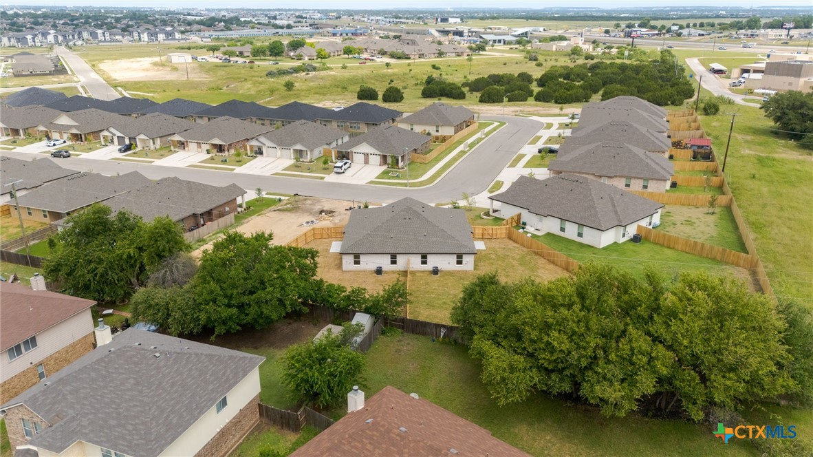 5222 Rose Gdn Loop Killeen, TX 76542 - Photo 21 of 25 an aerial view of residential houses with outdoor space and river