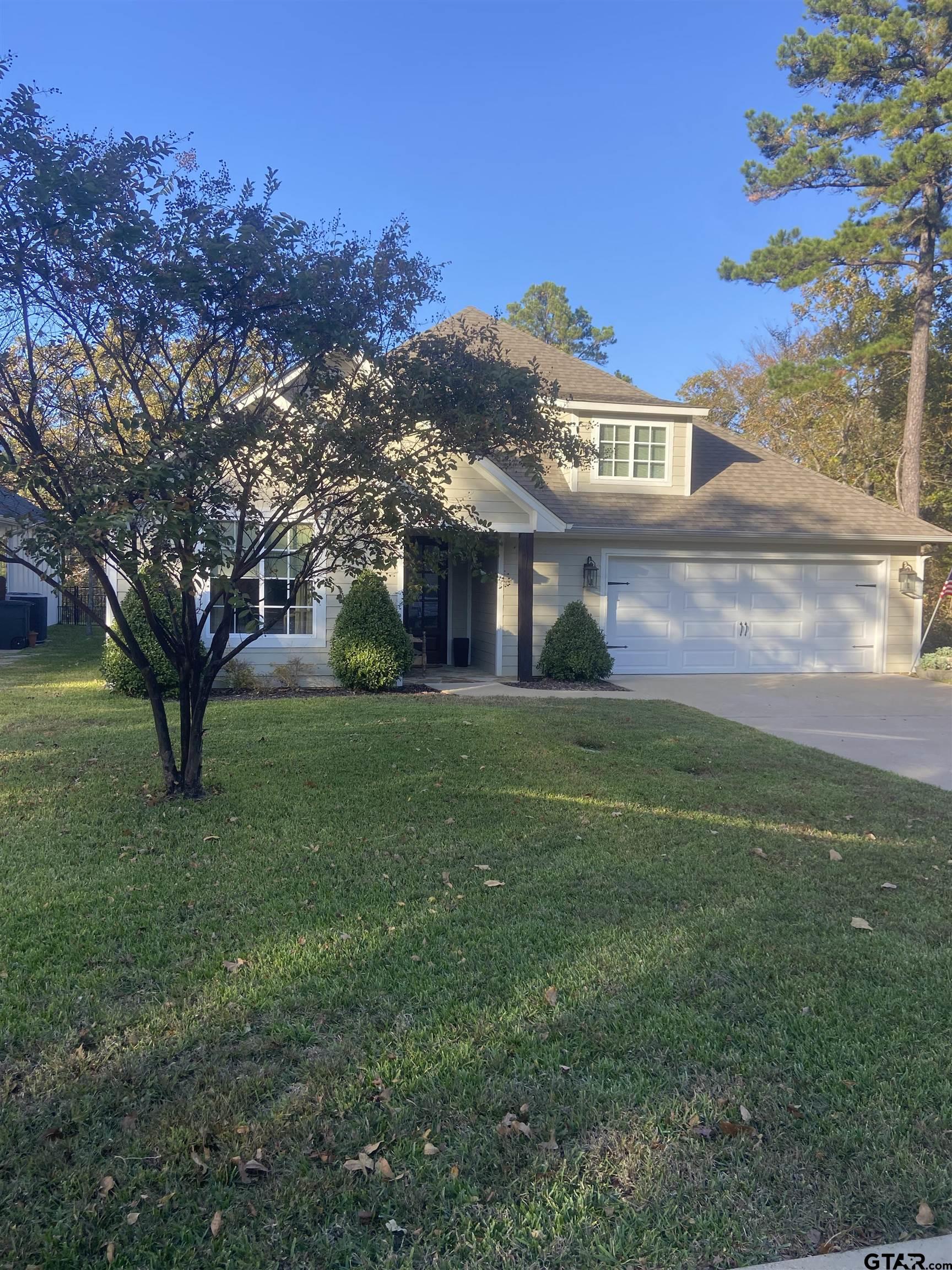 16864 Easy Street Flint, TX 75762 - Photo 1 of 37 a front view of a house with a yard