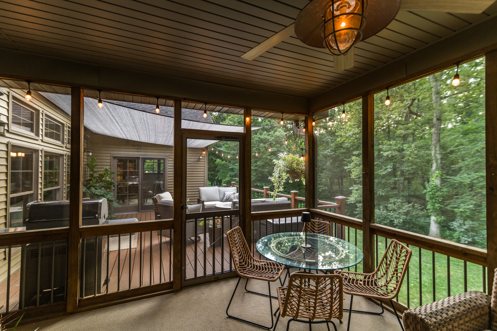6690 Little Galilee Road Clinton, IL 61727 - Photo 17 of 53 a view of a chairs and table in the balcony