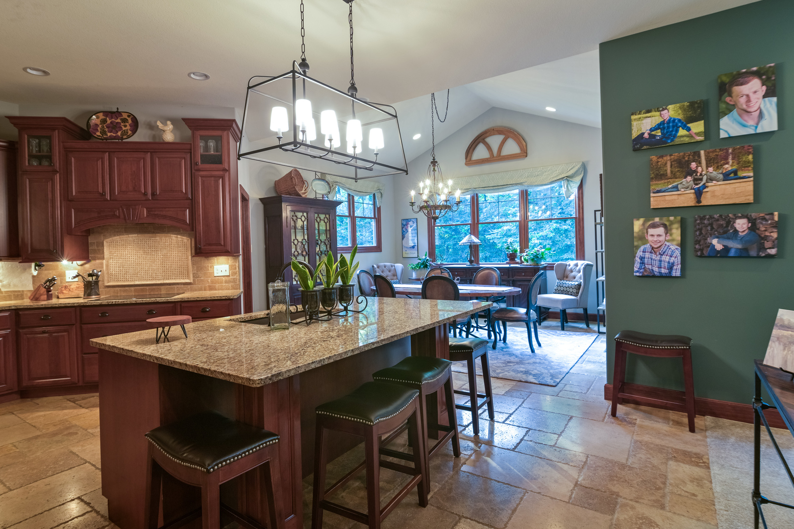 6690 Little Galilee Road Clinton, IL 61727 - Photo 26 of 53 a view of a dining room with furniture window and wooden floor