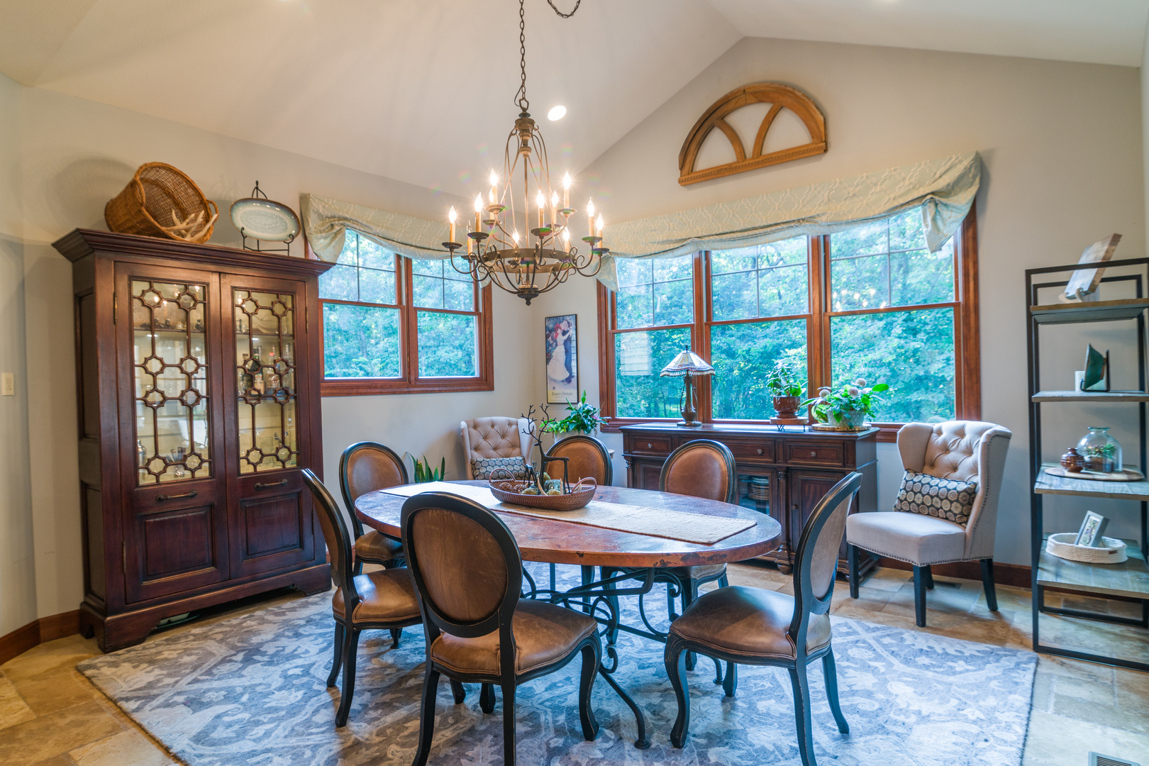 6690 Little Galilee Road Clinton, IL 61727 - Photo 29 of 53 a view of a dining room with furniture window and wooden floor
