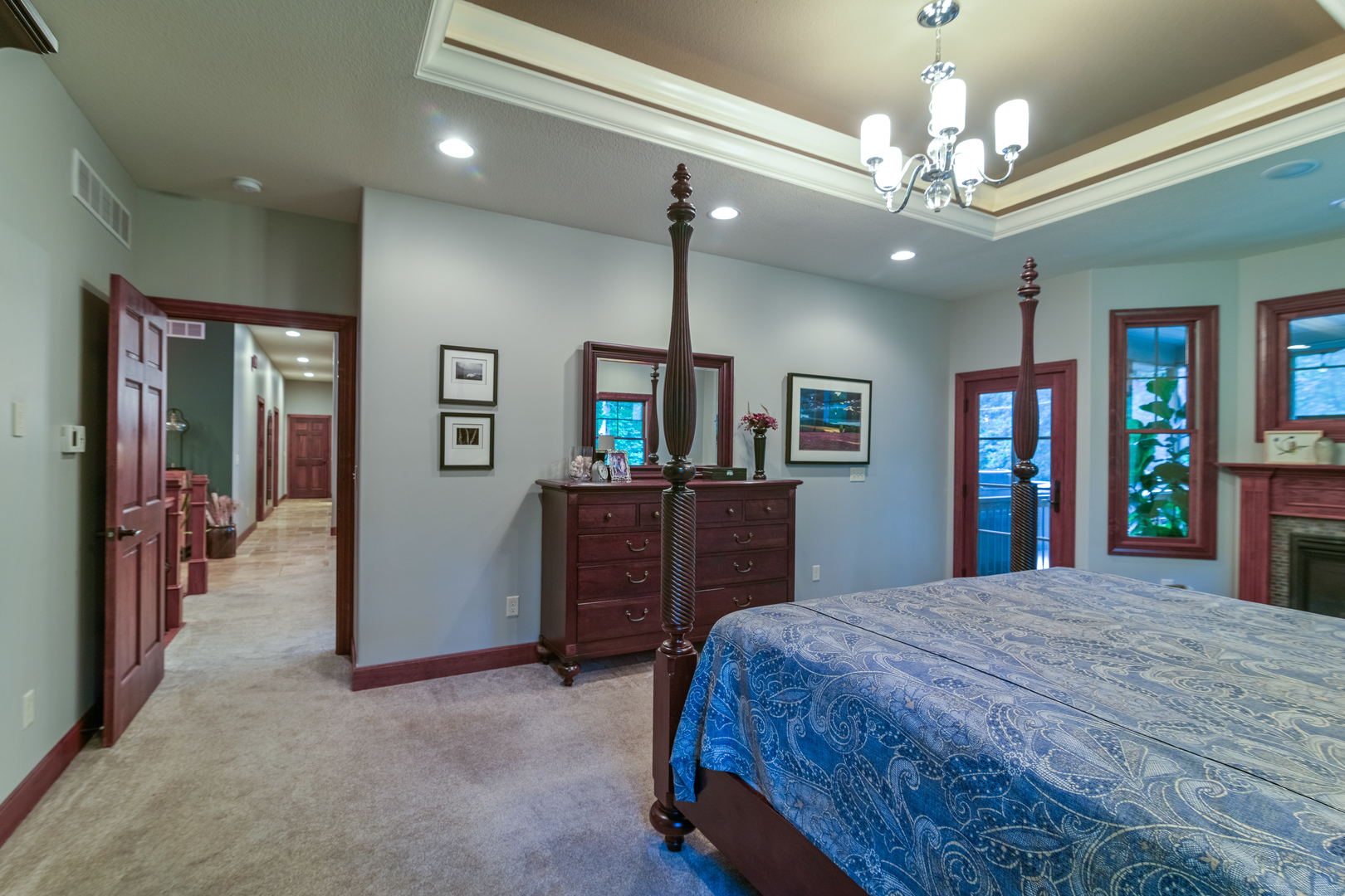 6690 Little Galilee Road Clinton, IL 61727 - Photo 33 of 53 a spacious bedroom with a large bed and a dresser