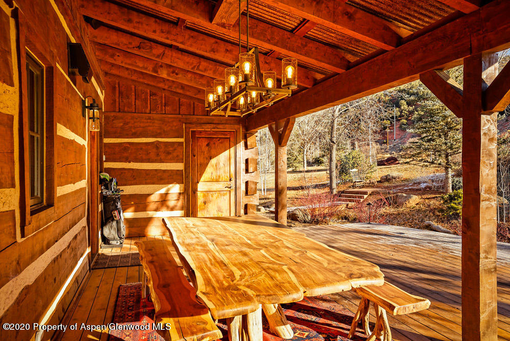 14 Arbaney Ranch Road Basalt, CO 81621 - Photo 20 of 29 a view of balcony with a swimming pool