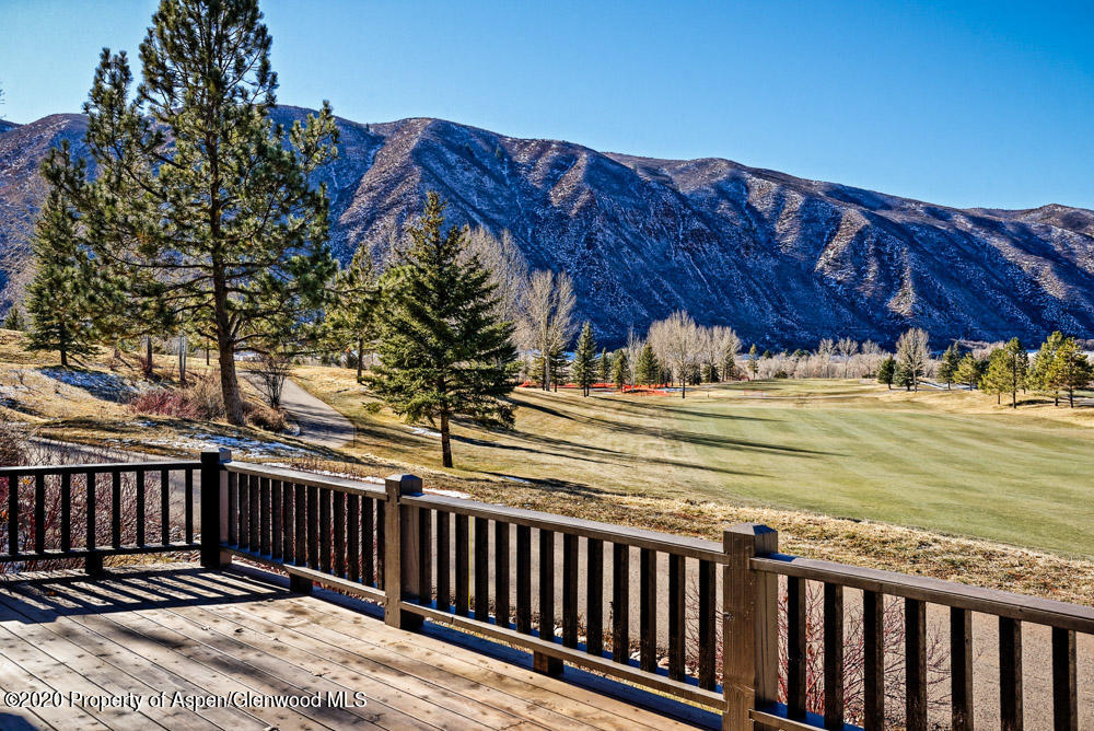 14 Arbaney Ranch Road Basalt, CO 81621 - Photo 24 of 29 a view of a wooden roof with a outdoor space