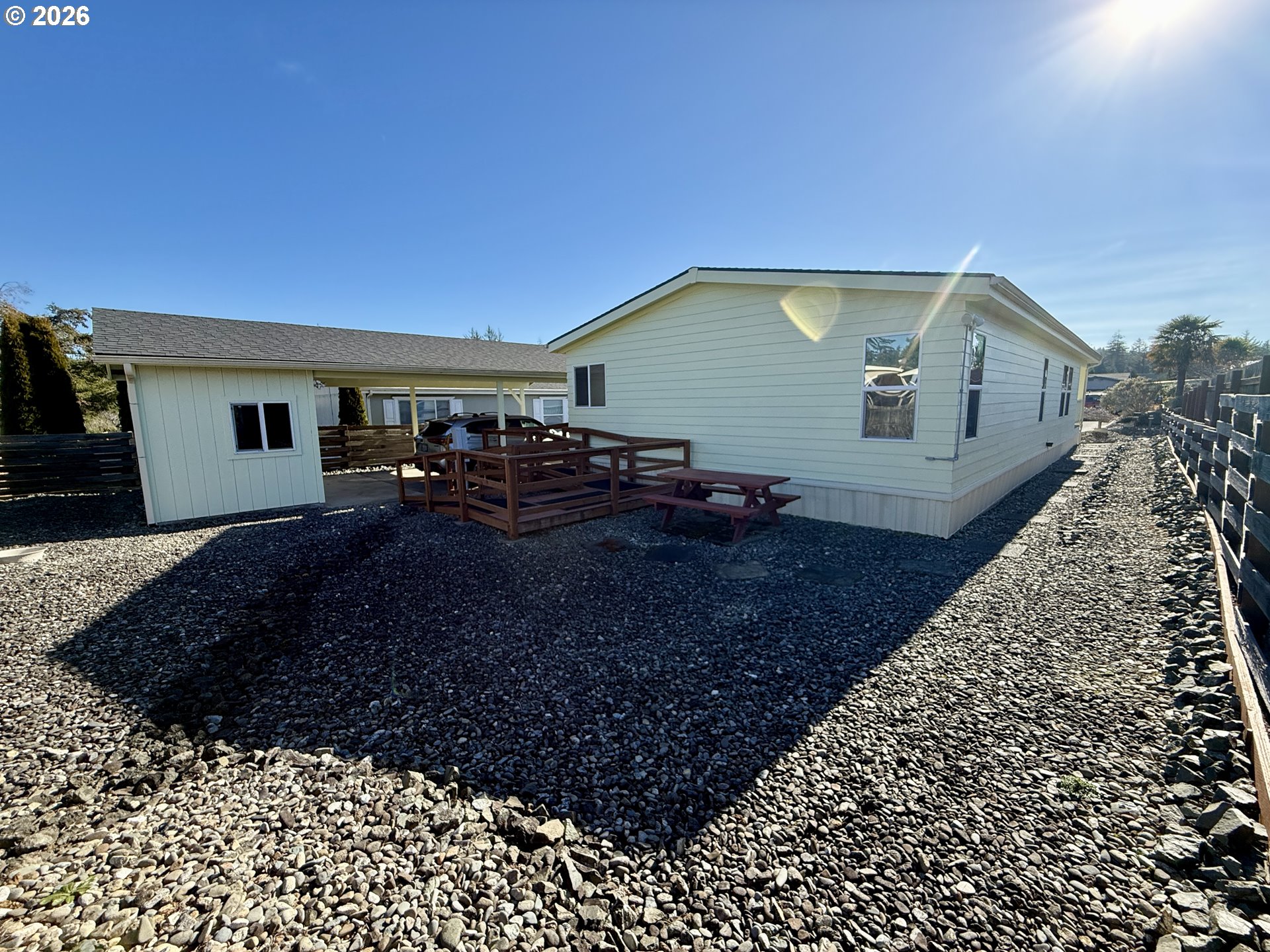 3050 Knott Terrace Coos Bay, OR 97420 - Photo 2 of 24 a house view with a garden space