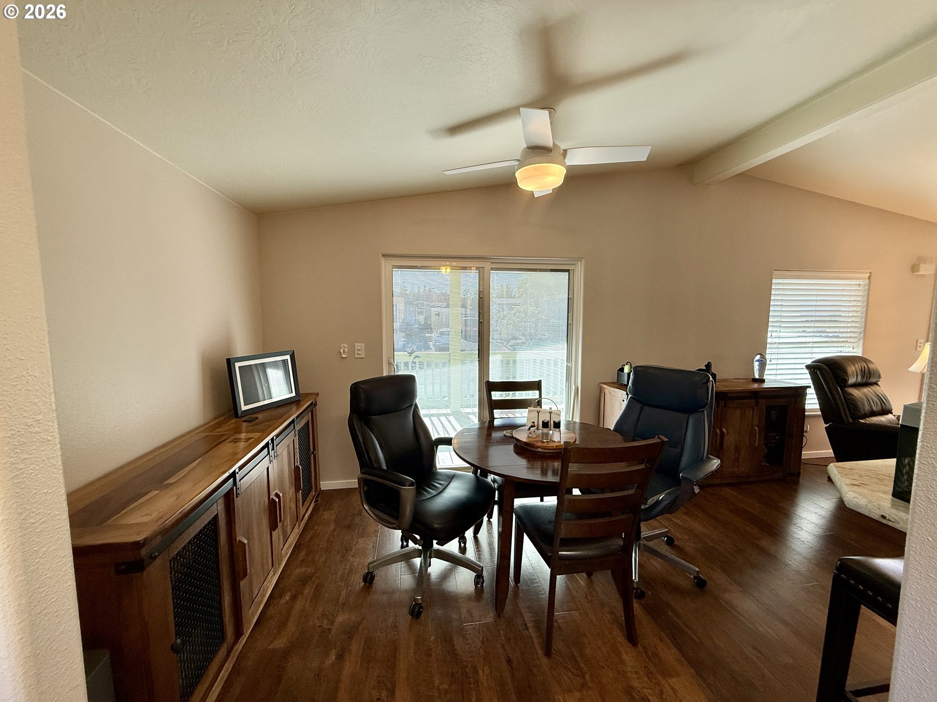 3050 Knott Terrace Coos Bay, OR 97420 - Photo 21 of 24 a view of a workspace with furniture and a window