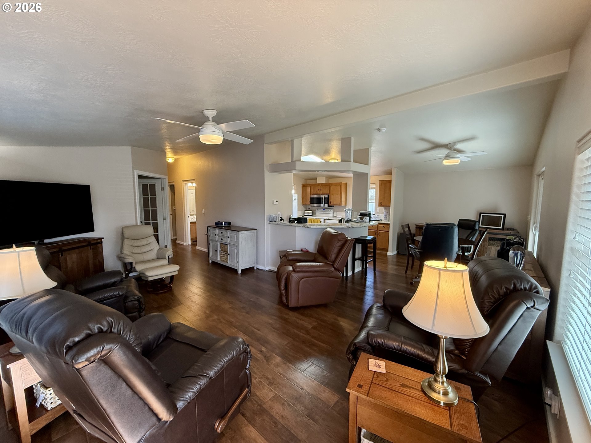 3050 Knott Terrace Coos Bay, OR 97420 - Photo 3 of 24 a living room with furniture and wooden floor