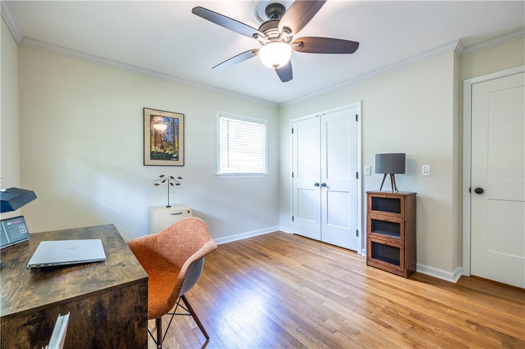 1890 Silvastone Drive Decatur, GA 30033 - Photo 28 of 48 a view of a livingroom with furniture and wooden floor