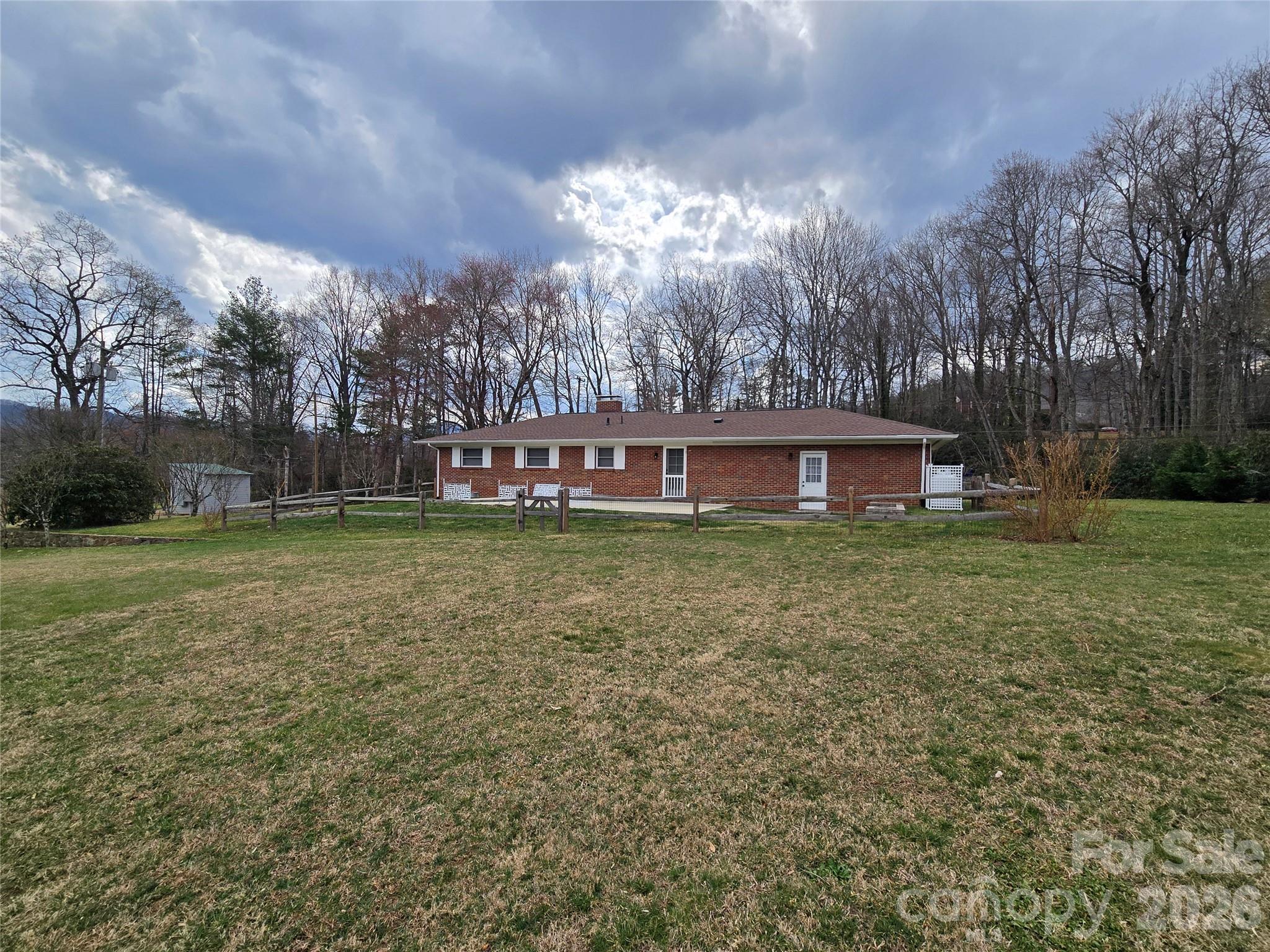 100 Chapel Road Black Mountain, NC 28711 - Photo 5 of 30 a view of a house with a yard
