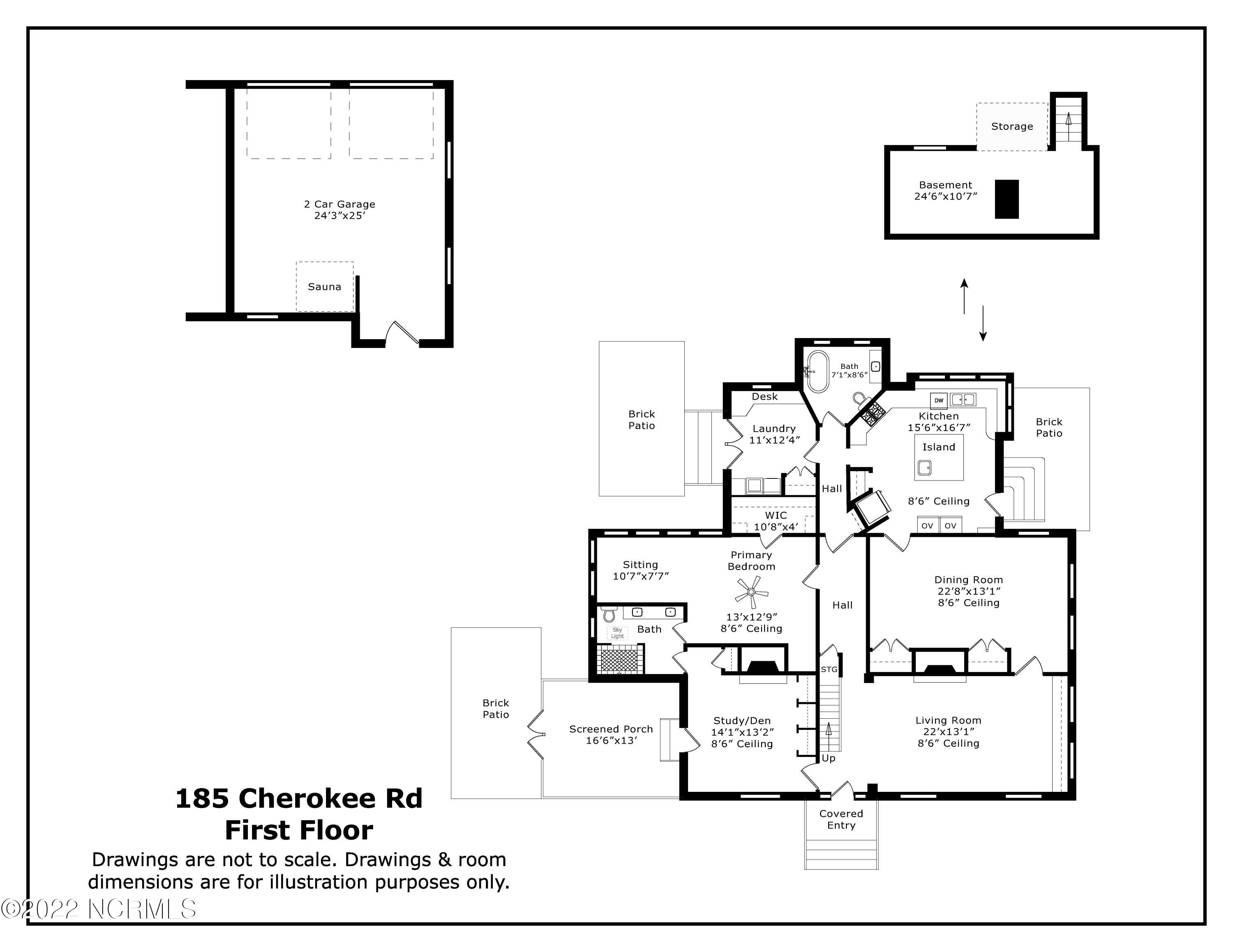 185 Cherokee Road Pinehurst, NC 28374 - Photo 44 of 45 185 Cherokee Rd_First Floor