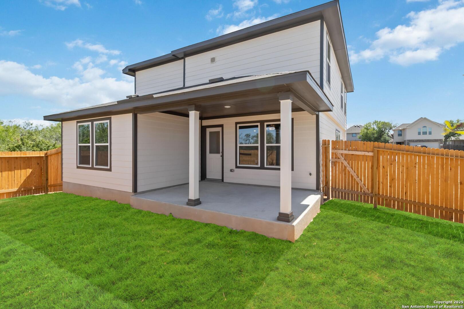 10303 Apple Pie Road San Antonio, TX 78224 - Photo 30 of 31 a view of a house with backyard and porch