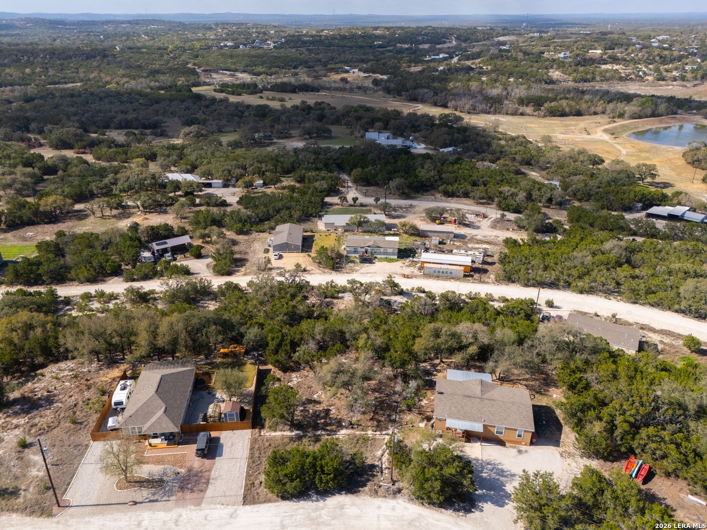 821 Cimarron Spring Branch, TX 78070 - Photo 2 of 10 an aerial view of residential houses with city view