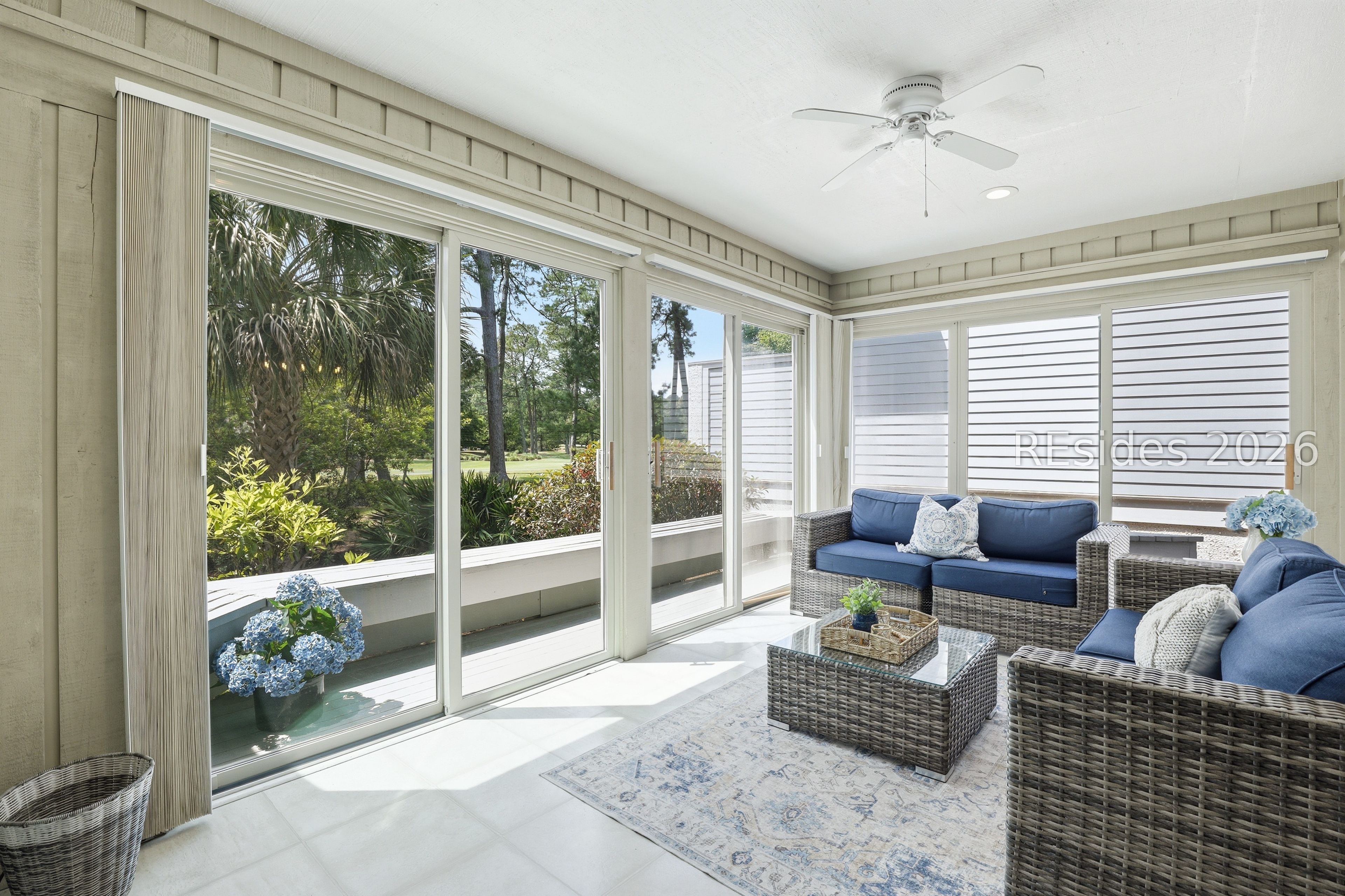150 Otter Road Hilton Head Island, SC 29928 - Photo 7 of 56 Carolina Room with view to #2 Club Course