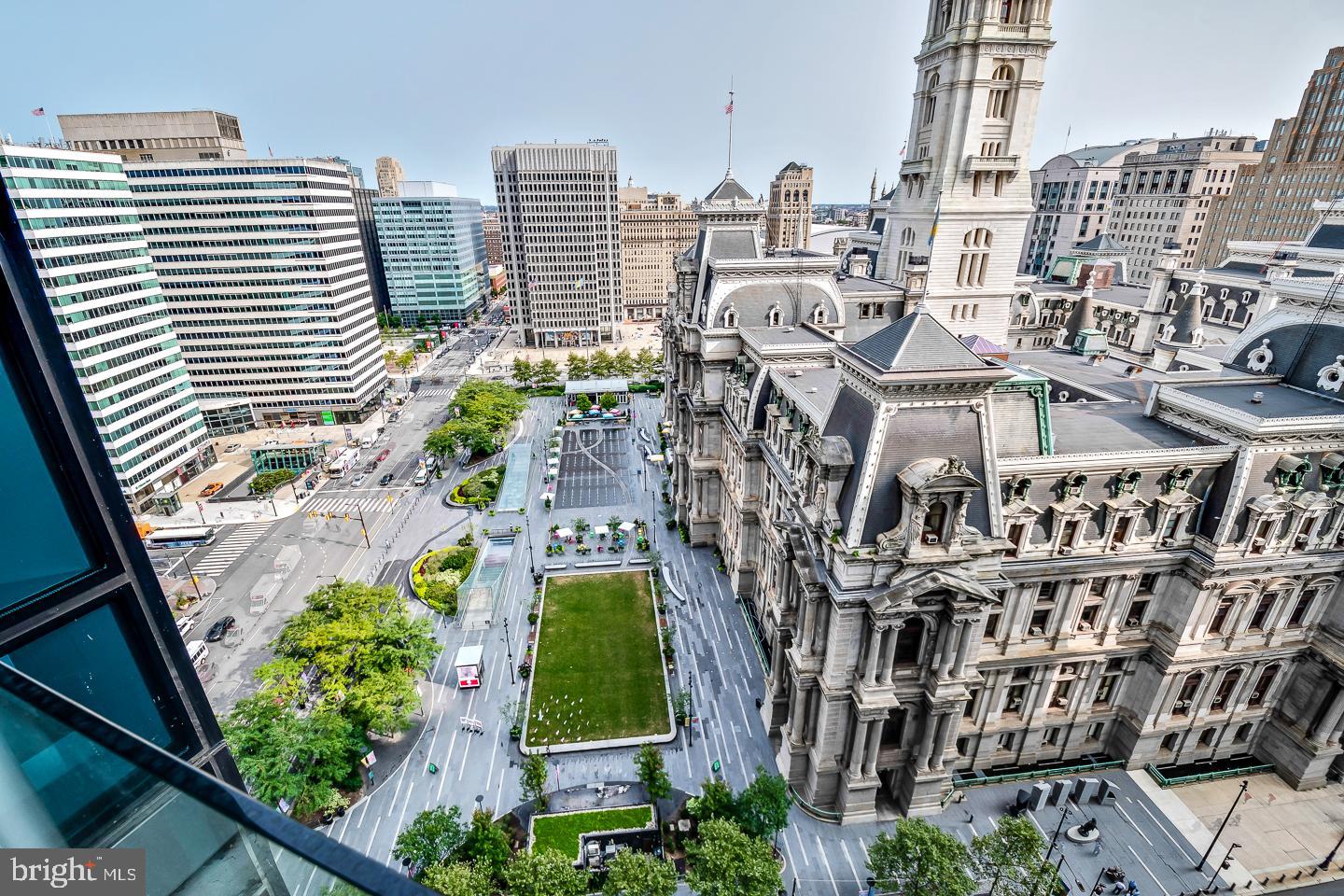 1414 South Penn Square, Unit 20B Philadelphia, PA 19102 - Photo 19 of 54 a view of a city with tall buildings