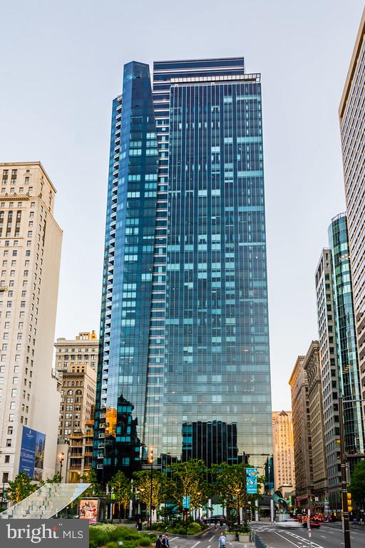 1414 South Penn Square, Unit 20B Philadelphia, PA 19102 - Photo 54 of 54 a front view of a building with outdoor seating