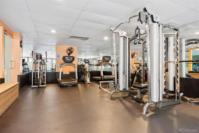 a view of parking garage