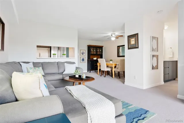 a view of a tall building from a city view