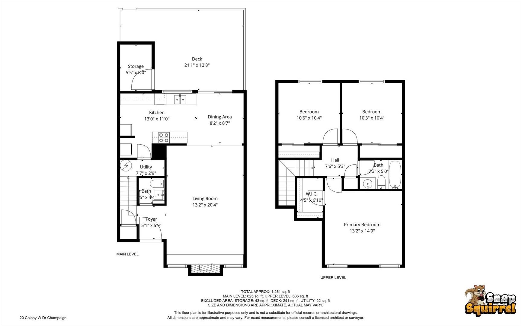 20 Colony W Drive Champaign, IL 61820 - Photo 26 of 26 a picture of a floor plan