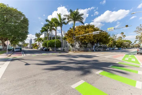 a view of street with houses