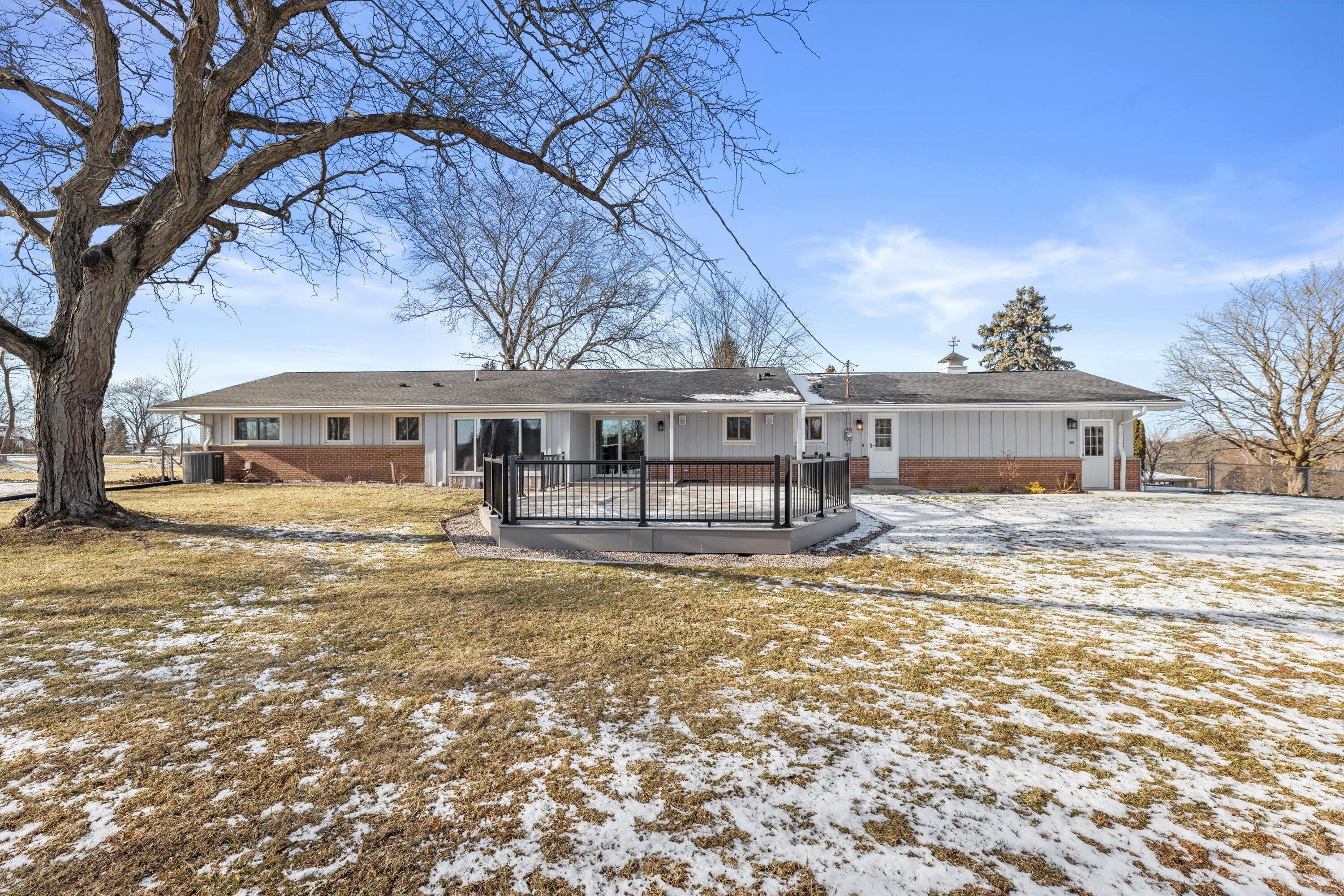 850 North Janacek Road Brookfield, WI 53045 - Photo 44 of 54 Back view of home