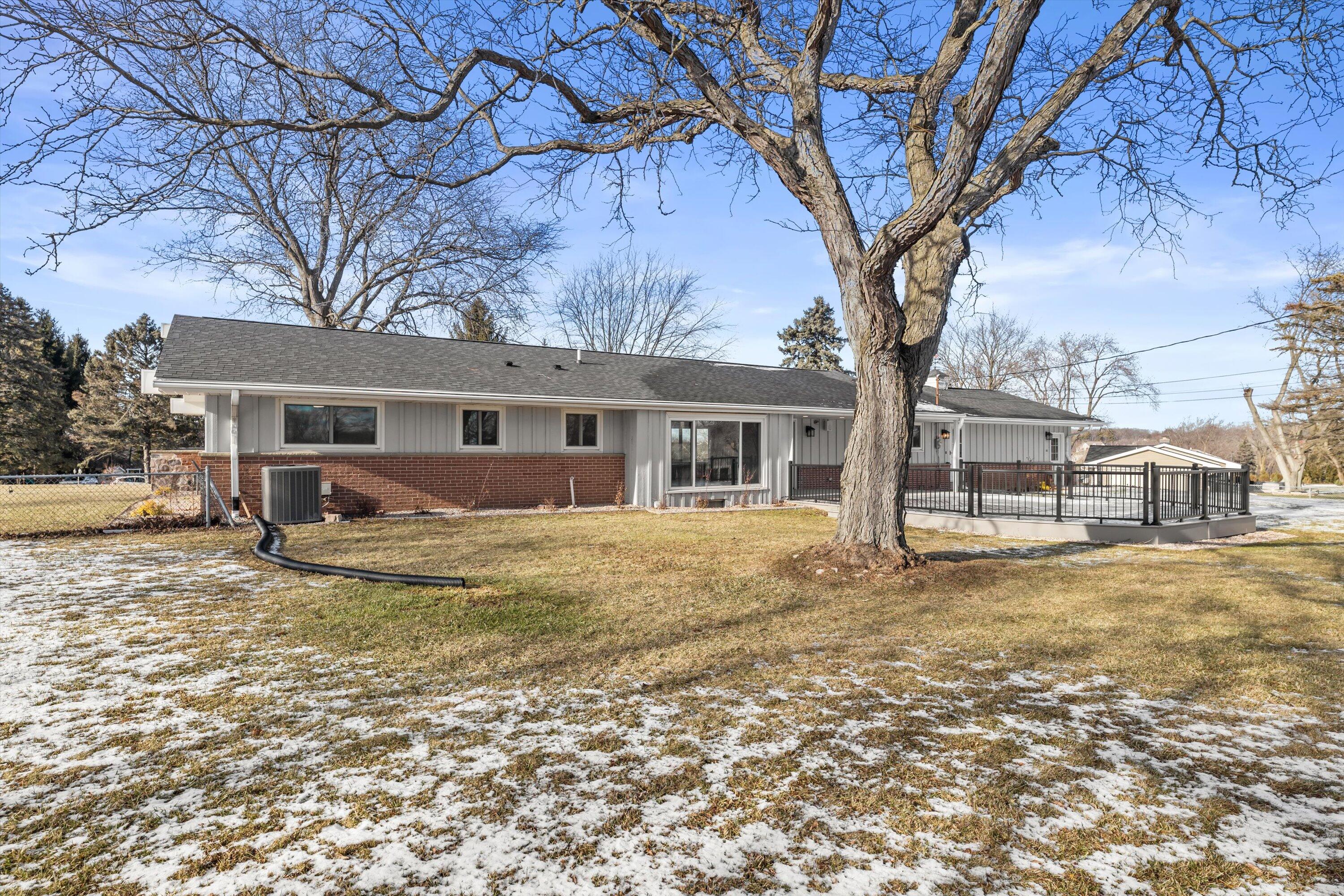 850 North Janacek Road Brookfield, WI 53045 - Photo 45 of 54 Back view of home
