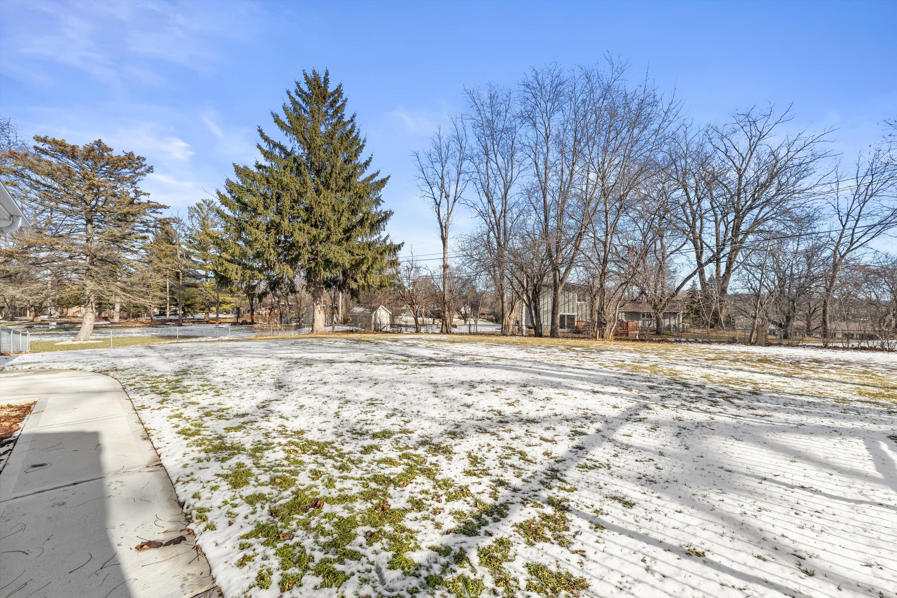 850 North Janacek Road Brookfield, WI 53045 - Photo 49 of 54 Large backyard