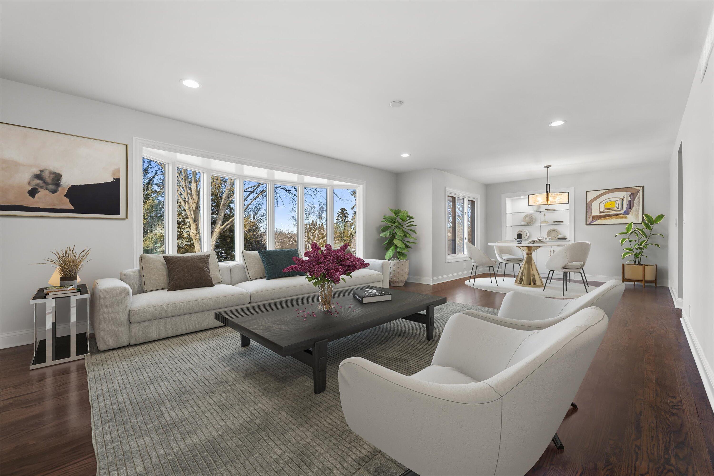 850 North Janacek Road Brookfield, WI 53045 - Photo 5 of 54 Virtually staged living room