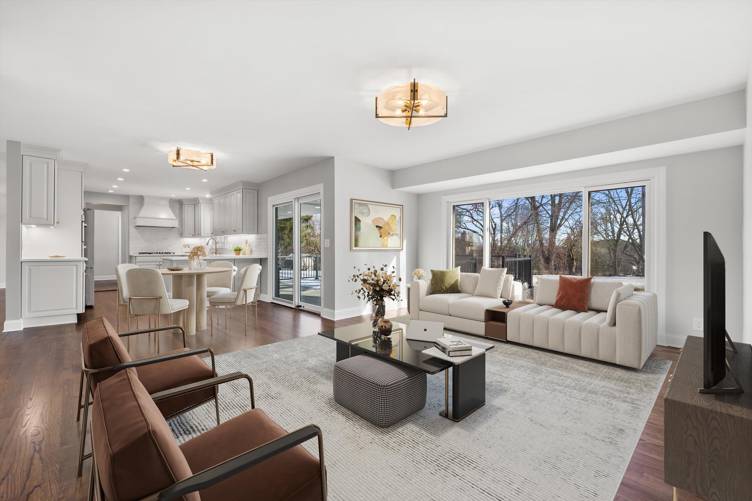 850 North Janacek Road Brookfield, WI 53045 - Photo 6 of 54 Virtually staged family room