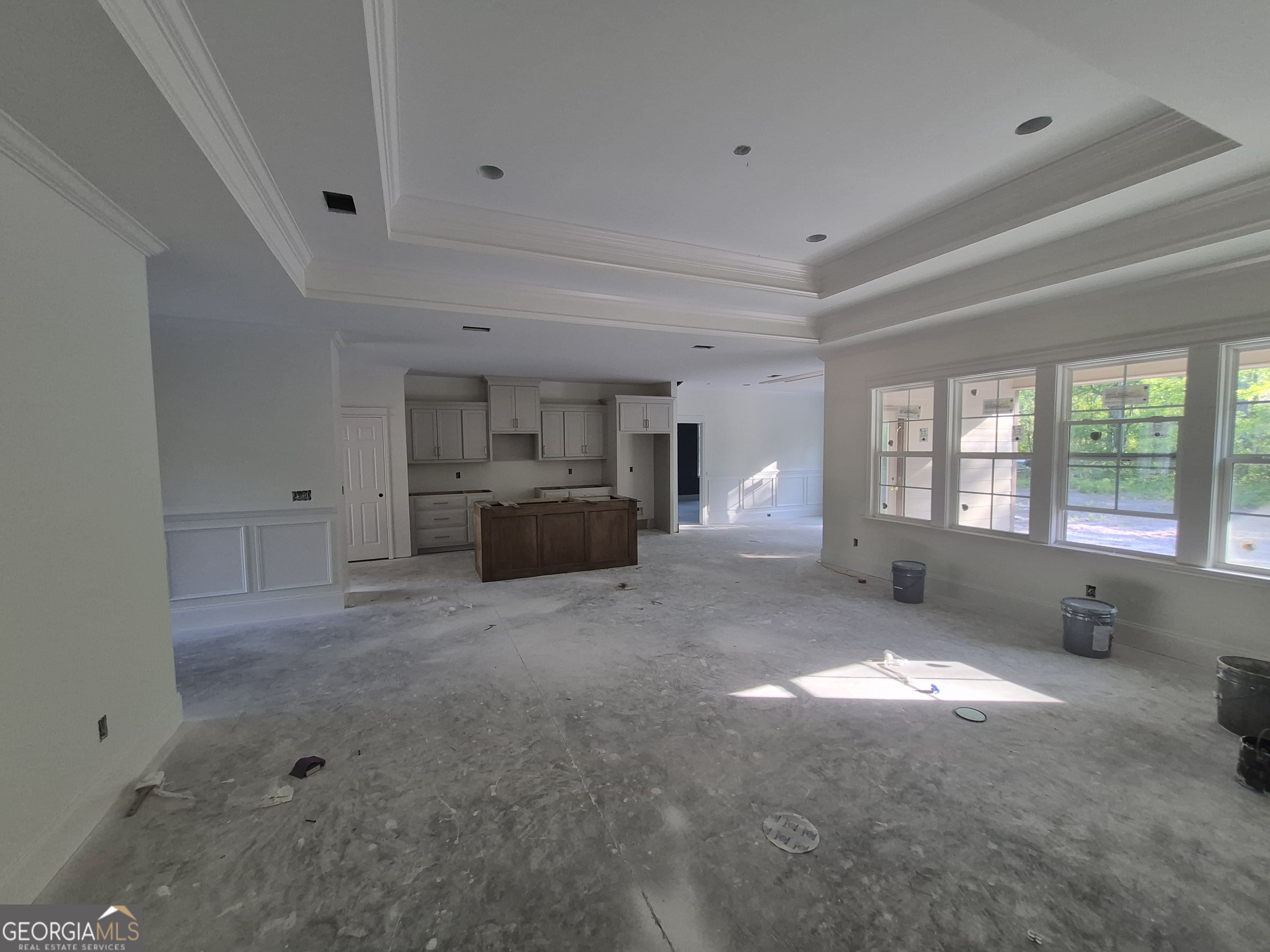 108 Ira Corbitt Road Lakeland, GA 31635 - Photo 10 of 23 a big room with chandelier fan and windows