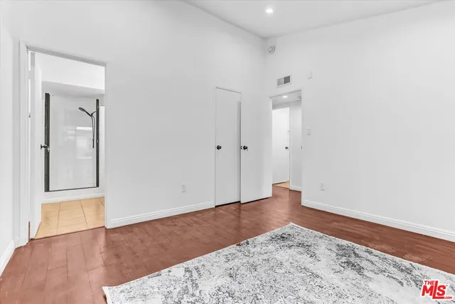 wooden floor in an empty room