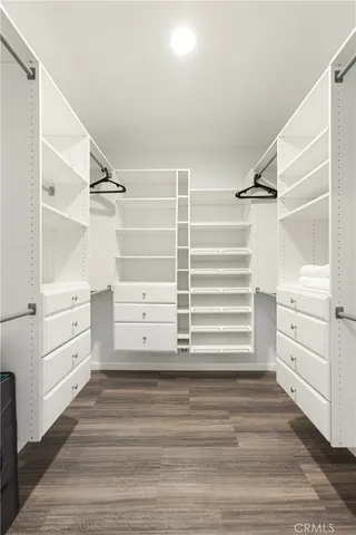a view of walk in closet