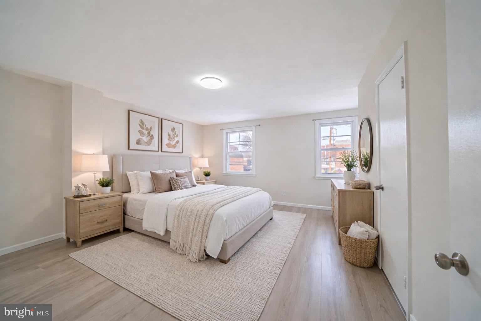 3674 Salina Road Philadelphia, PA 19154 - Photo 8 of 22 a bedroom with a bed and walk in closet