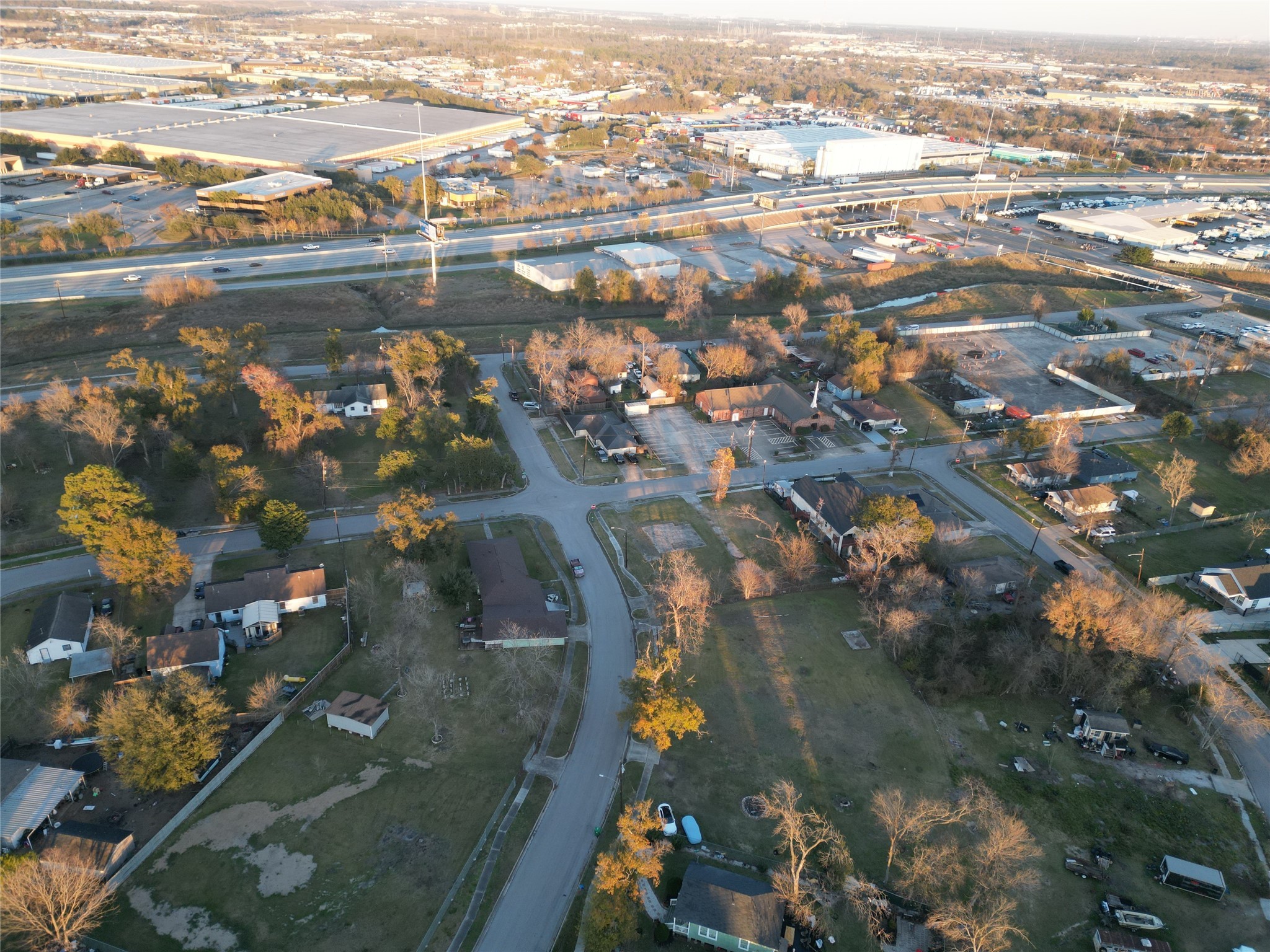8502 Killene Street Houston, TX 77029 - Photo 3 of 7 an aerial view of residential houses with outdoor space