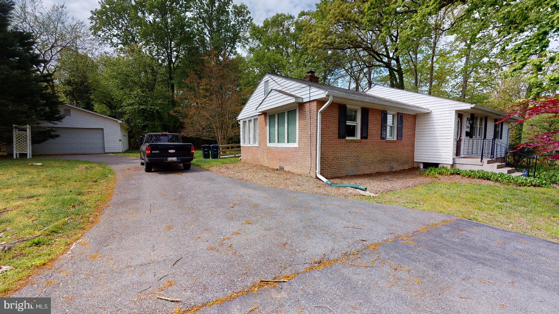 5308 Lanham Station Road Lanham, MD 20706 - Photo 76 of 83 Driveway extends to rear detached garage