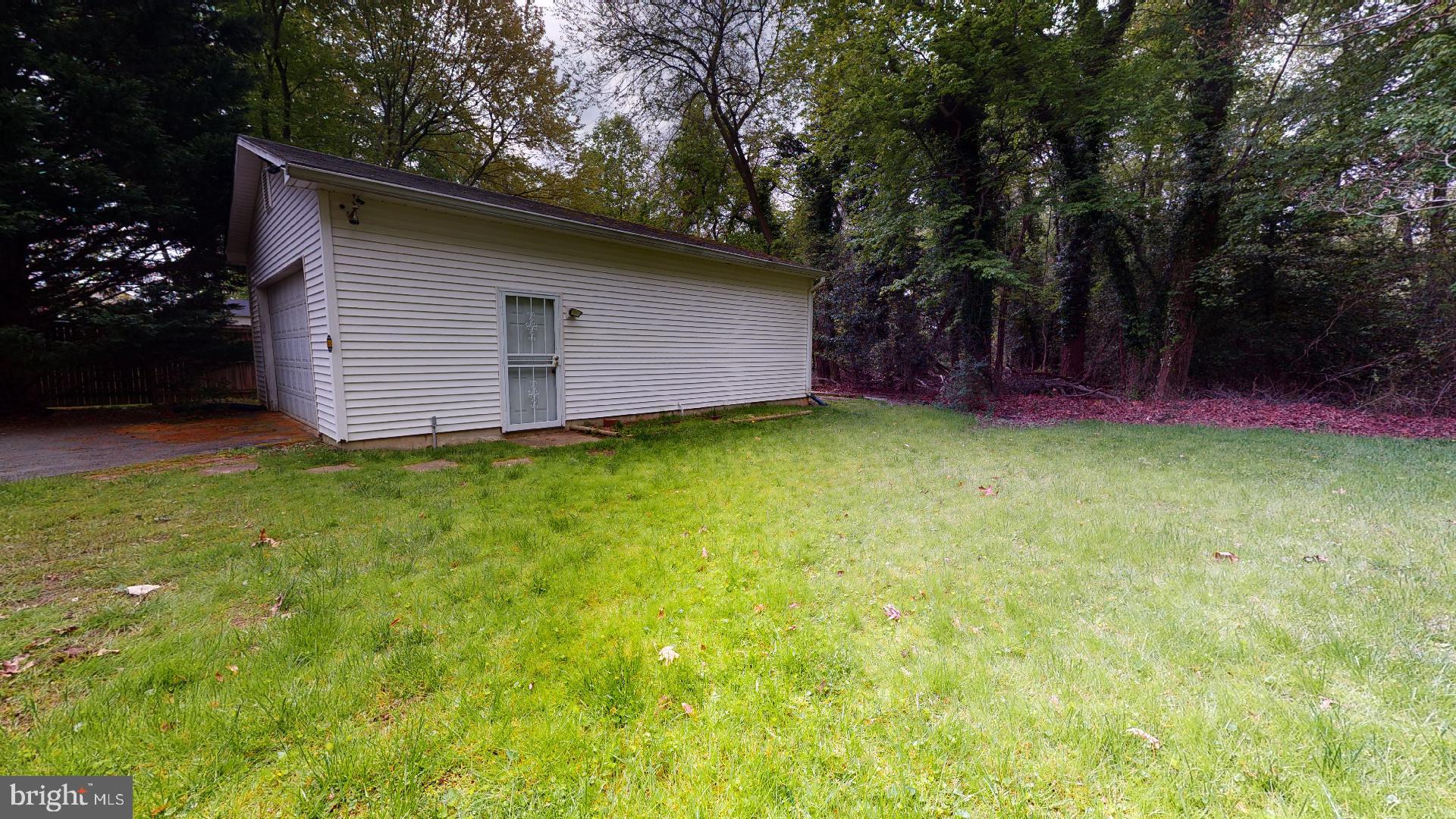 5308 Lanham Station Road Lanham, MD 20706 - Photo 81 of 83 View of Garage from Yard