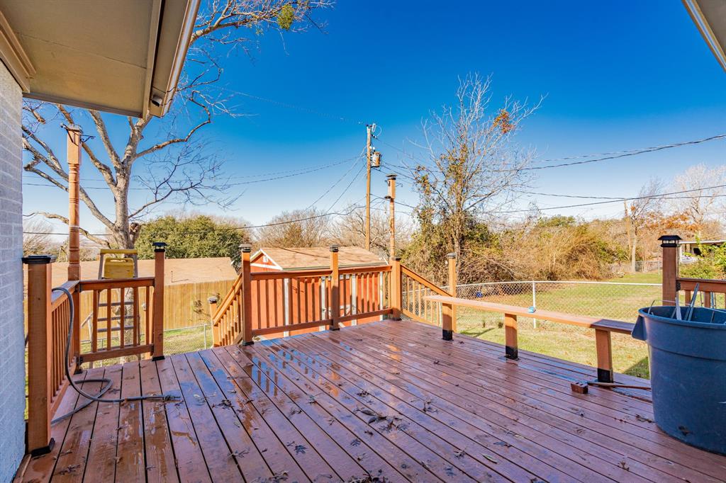 508 Rogers Way Rockwall, TX 75087 - Photo 23 of 25 a view of a balcony with wooden floor
