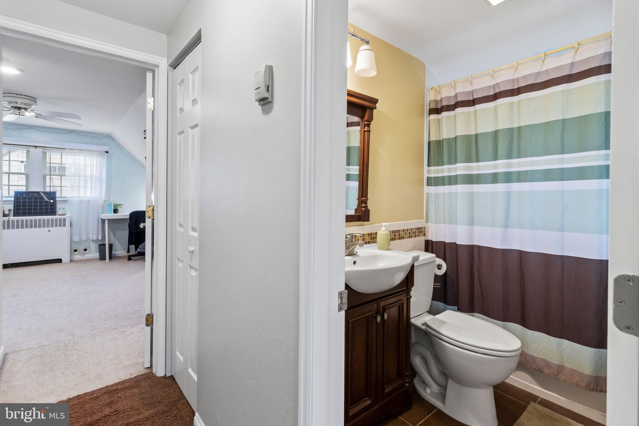 10 Cotton Road Levittown, PA 19057 - Photo 28 of 34 A bathtub as well as a linen closet!